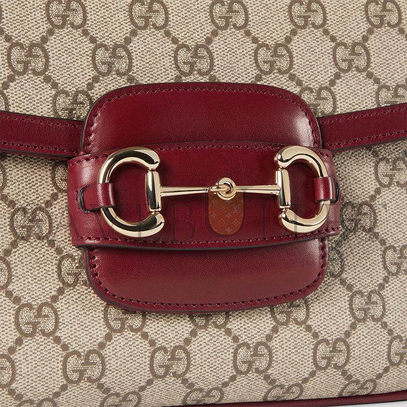 G*u*i horsebit 1955 soft small shoulder bag 815178 (26*17*10cm)